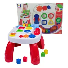 Mesa Didática Infantil Play Time Para Bebê Mesinha Educativa Foto mini 4