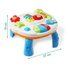 Mesa Didática Infantl Teclado Musical Bebê Mesinha Educativa Foto mini 3