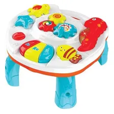 Mesa Didática Infantl Teclado Musical Bebê Mesinha Educativa Foto mini 4
