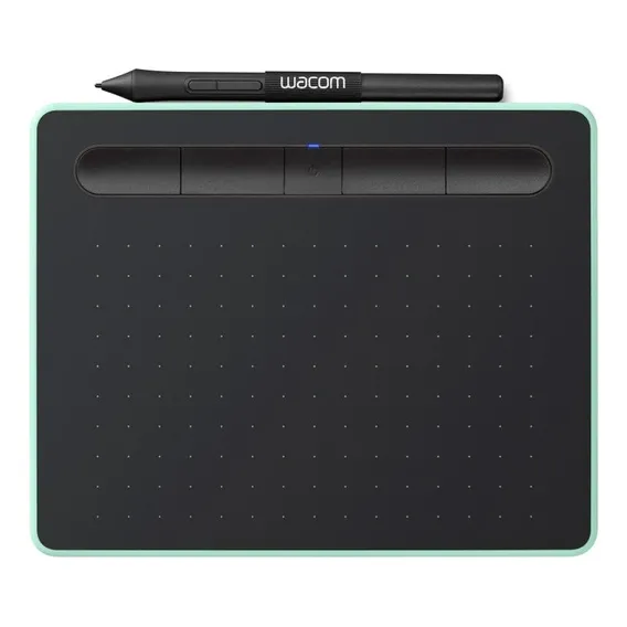 Mesa Digitalizadora Bluetooth Wacom Intuos Pequena Pistache Cor Pistachio green Foto 1