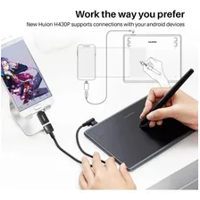 Mesa digitalizadora Huion Inspiroy H430P black Foto mini 3