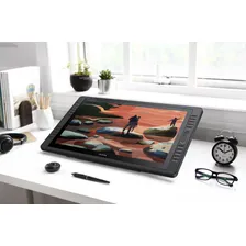 Mesa digitalizadora Huion Kamvas Pro 22 (2019) GT2201 preta Foto mini 4