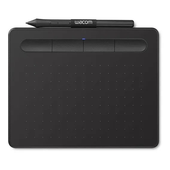 Mesa Digitalizadora Wacom Intuos CTL4100 Small Mesa Digitalizadora Pequena Cor Preto Foto 1