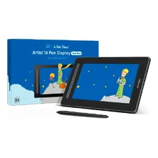 Mesa Digitalizadora Xp-pen Edição Pequeno Príncipe Artist 16 Cor Preto Foto  mini 1