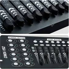 Mesa Dmx 192 Canais Iluminação Profissional Dj Festa Efeitos 110v/220v Foto mini 4