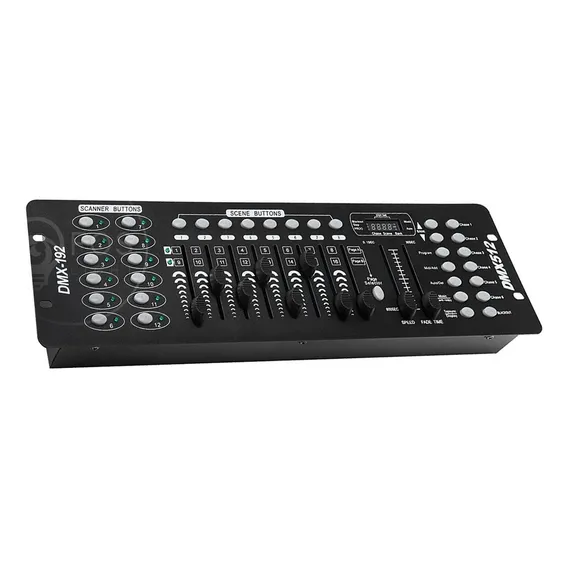 Mesa Dmx 192 Canais Iluminação Profissional Dj Festa Efeitos 110v/220v Foto 1
