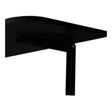 Mesa Dobravel De Parede Tampo Preto Para Apartamento 90x40 ajc Foto mini  3