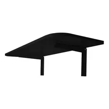 Mesa Dobravel De Parede Tampo Preto Para Apartamento 90x40 ajc Foto mini  2