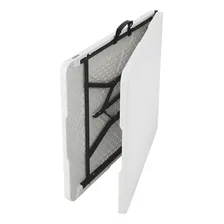Mesa Dobrável Plástico Portátil 180cm Vira Maleta - Lifetime Foto mini 3