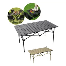 Mesa Dobrável Portátil Pesca Camping Compacta Para Churrasco Foto mini 1