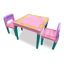 Mesa E Cadeira Educativa Para Menina - 4130 Tritec Foto mini 2