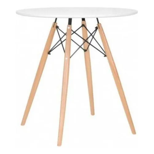 Mesa Eiffel Branca 80cm Foto 1