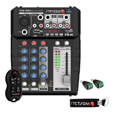 Mesa Equalizadora Stetsom Stm1003 3 Canais+ Stx2448 Floating Cor Preto Foto mini  2
