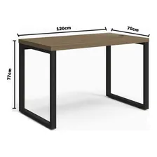 Mesa Escritório Secretária Kappesberg F120 Frame cor Munique Foto mini 2
