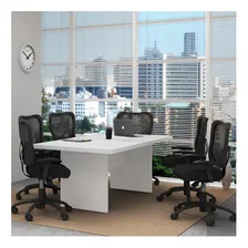 Mesa Escrit贸rio/reuni茫o Multim贸veis Cr25027 Branca Foto mini 1