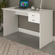 Mesa Escrivaninha 2 Gavetas Branco Me4165 - Tecno Mobili Foto mini  2