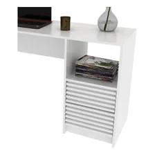 Mesa Escrivaninha Com 2 Gavetas Tecnomobili Branco - Me4174 Foto mini 4