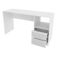 Mesa Escrivaninha Com 2 Gavetas Tecnomobili Branco - Me4174 Foto mini 3
