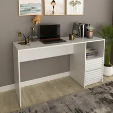 Mesa Escrivaninha Com 2 Gavetas Tecnomobili Branco - Me4174 Foto mini 2