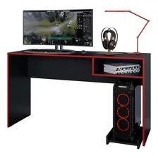 Mesa Escrivaninha Gamer Computador Pixel Preto Caemmun Foto mini 1