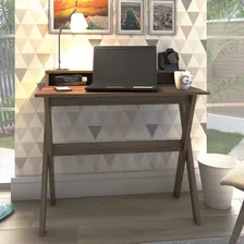 Mesa Escrivaninha Itália 3 Nichos Nogal - Artany Foto mini  2