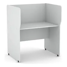 Mesa Estação De Trabalho E Atendimento Simples Com Painel Foto mini 1
