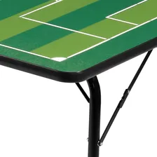 Mesa futebol botão tradicional Klopf pés ferro dobrávei 1027 cor verde-escuro Foto mini 4