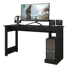 Mesa Gamer Warrior Caemmum Cor PRETO TEX Foto mini 1
