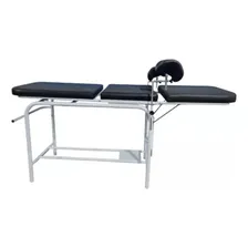 Mesa Ginecológica Aço Carbono C/ Gaveta Inox P/ Resíduos Foto mini 3