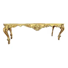 Mesa Imperial Resina Fibra Decorluxo Dourada Kit 2 Ep贸xi N茫o Cor Dourado envelhecido Foto mini 1