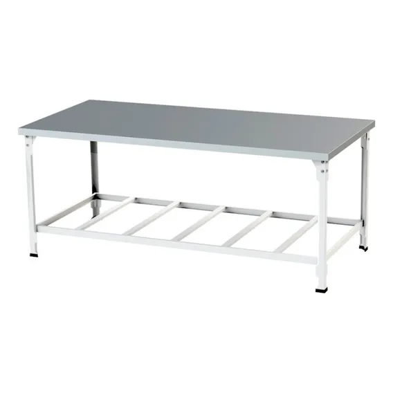 Mesa Industrial Tampo Inox 1,90x90 Epox Foto 1