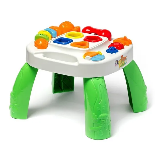 Mesa Infantil de Atividades Didática PlayTime Verde Cotiplás Foto 1