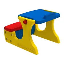 Mesa Infantil De Recreio Com Baú 6025 Brinquedos Bandeirante Foto mini  2