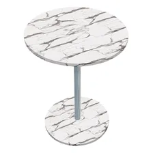 Mesa Lateral De Canto Albany - Prata/vulcano Foto mini 4
