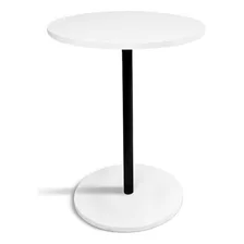 Mesa Lateral De Canto Albany - Preto/branco Foto mini 1