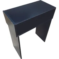 Mesa Manicure 60cm Com Prateleira Para Estufa Unha Em Gel Foto  mini 1