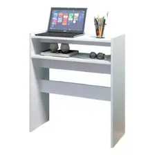 Mesa Manicure Porta Esmaltes Aparador Carrinho Auxiliar Br Cor Branco Foto  mini 1