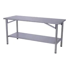 Mesa Manipulação Inox 180x70cm Benfati Tb 2 Paneleiro Liso Foto  mini 1