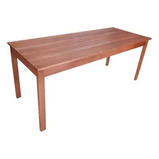 Mesa Para Churrasco Madeira Maciça Ultron Cedro Rosa Foto  mini 1