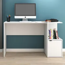 Mesa Para Computador 1 Porta Bc75 Branco - Brv M贸veis Foto mini 1