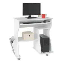 Mesa Para Computador 160 3 Nichos Branco - Artely Foto mini 1