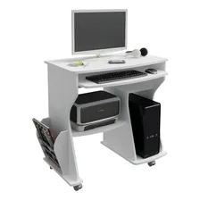 Mesa Para Computador 160 3 Nichos Branco - Artely Foto mini 4