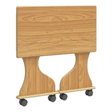 Mesa Para Computador Dobrável C27 Freijó - Dalla Costa Cor Bege Foto mini 3