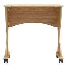 Mesa Para Computador Dobrável C27 Freijó - Dalla Costa Cor Bege Foto mini 1