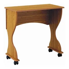 Mesa Para Computador Dobrável C27 Freijó - Dalla Costa Cor Bege Foto mini 2