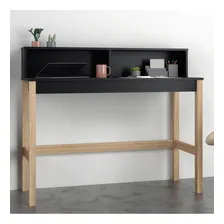 Mesa Para Computador Escrivaninha Aparador Preto Pinus Foto mini 1