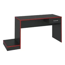 Mesa Para Computador Gamer Xp Preto com Vermelho Artely Foto mini 4