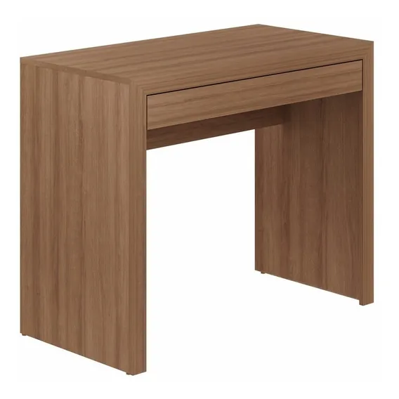 Mesa Para Computador Me4107 Amendoa - Tecno Mobili Cor Marrom Foto 1