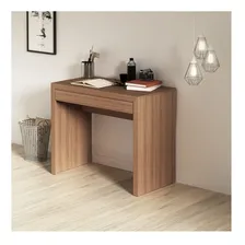 Mesa Para Computador Me4107 Amendoa - Tecno Mobili Cor Marrom Foto mini 2