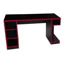 Mesa Para Computador Notebook Gamer Pro Preto/vermelho - Fit Foto mini 3
